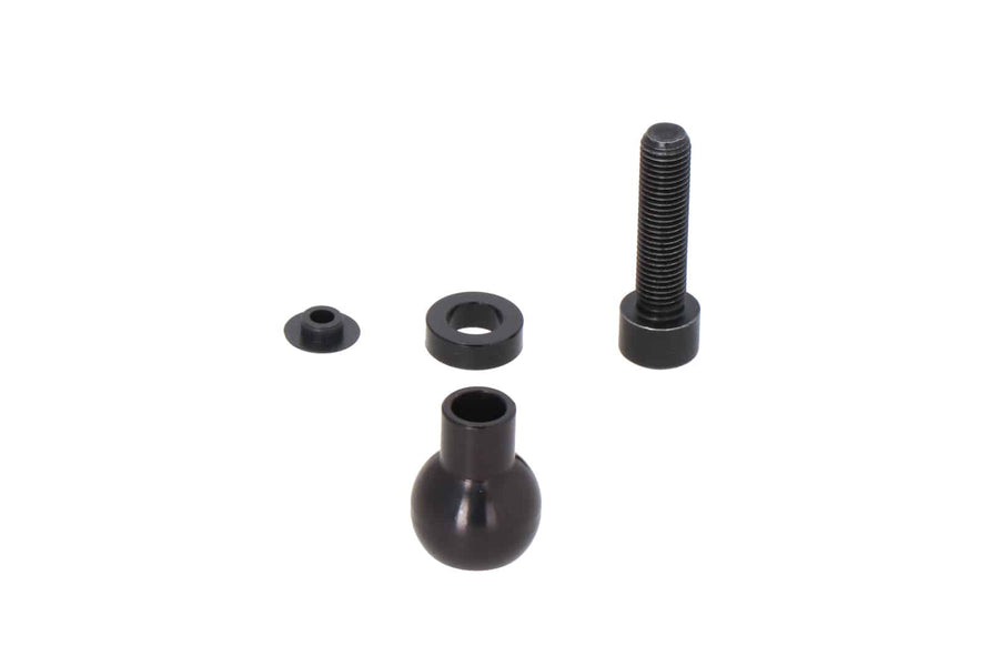 [SW-MOTECH] - 1 palcová kulička pro zrcadlový závit M10 x 1,25 mm, černá - obrázek 1