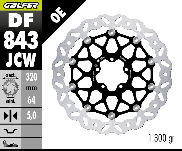 KTM BRABUS 1300 R [2022-2023] - BREMSSCHEIBE FLOATECH WAVE – Bild 2