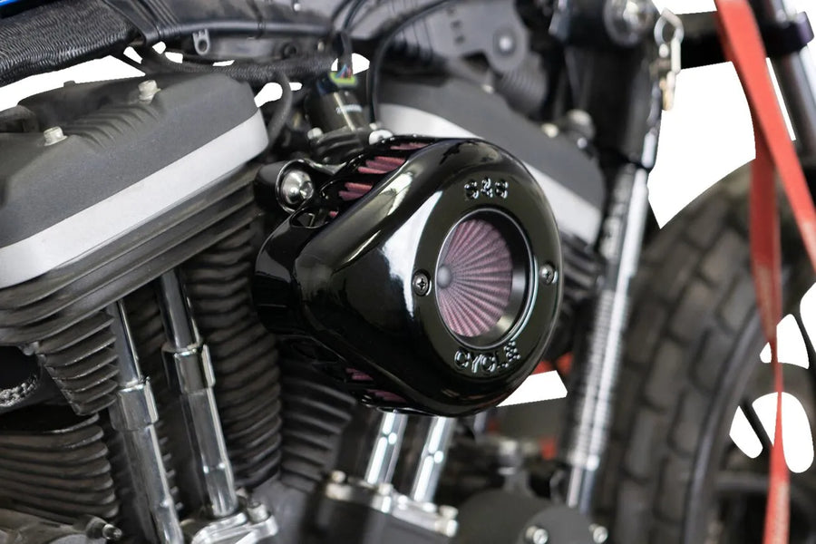 Harley-Davidson Xl 1200 T Sportster Superlow [2018, 2020] - Air Stinger Stealth Luftfiltersatz – Bild 5