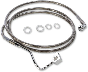 harley davidson fltr [DRAG SPECIALTIES] - Sada prodlouženého brzdového vedení z nerezové oceli