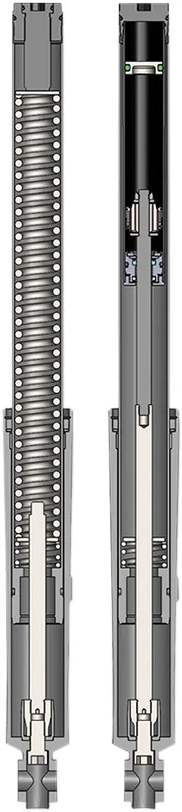 Harley-Davidson Ultra Limited [PROGRESSIVE SUSPENSION] – sada vidlí s jednotrubkovou kazetou