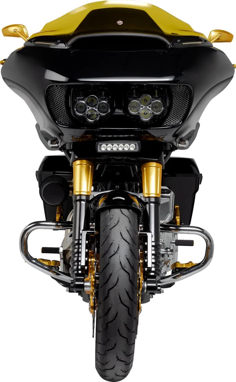 harley-davidson silniční klouzání [VLASTNÍ DYNAMIKA] - pásek čelního skla Genesis® 4 Dynamic LED Road Glide®