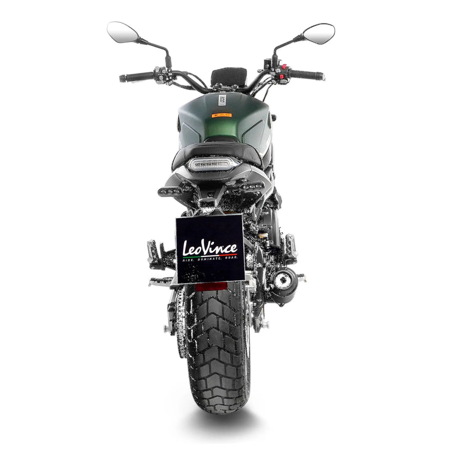 Benelli leoncino 800 [LEOVINCE] – LV-10 černý zadní tlumič