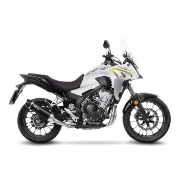 honda cb 500 [LEOVINCE] – Zadní tlumič Nero - nerez - 0