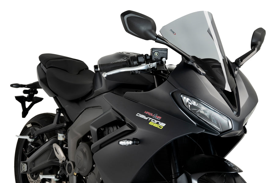 TRIUMPH DAYTONA 660 [2025] – obrazovka R-Racer – tónovaná