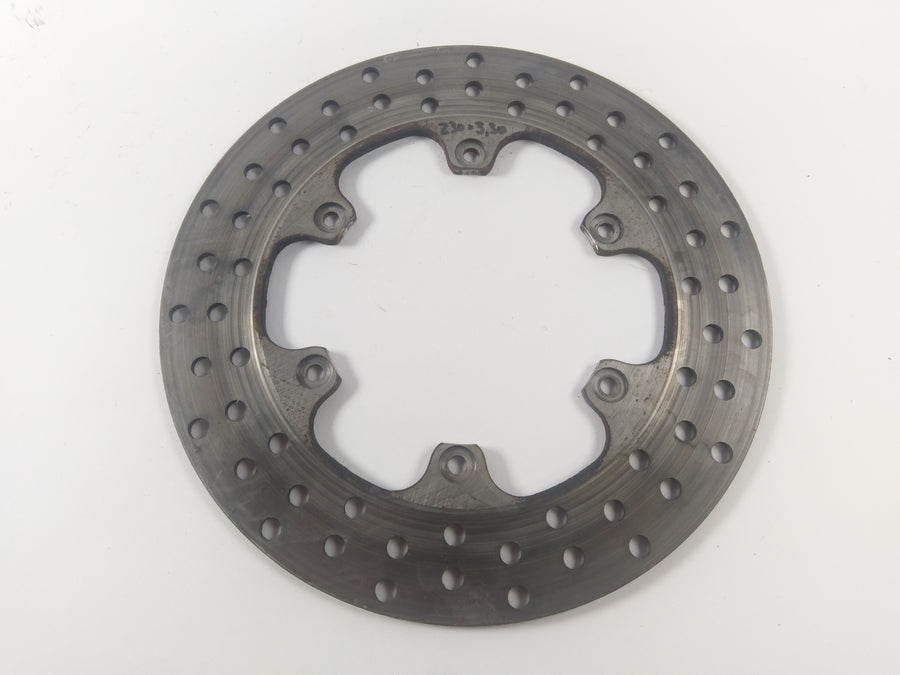 Cagiva Mito 125 8p - brzdový disk na zadní straně 230 x 3,30 mm