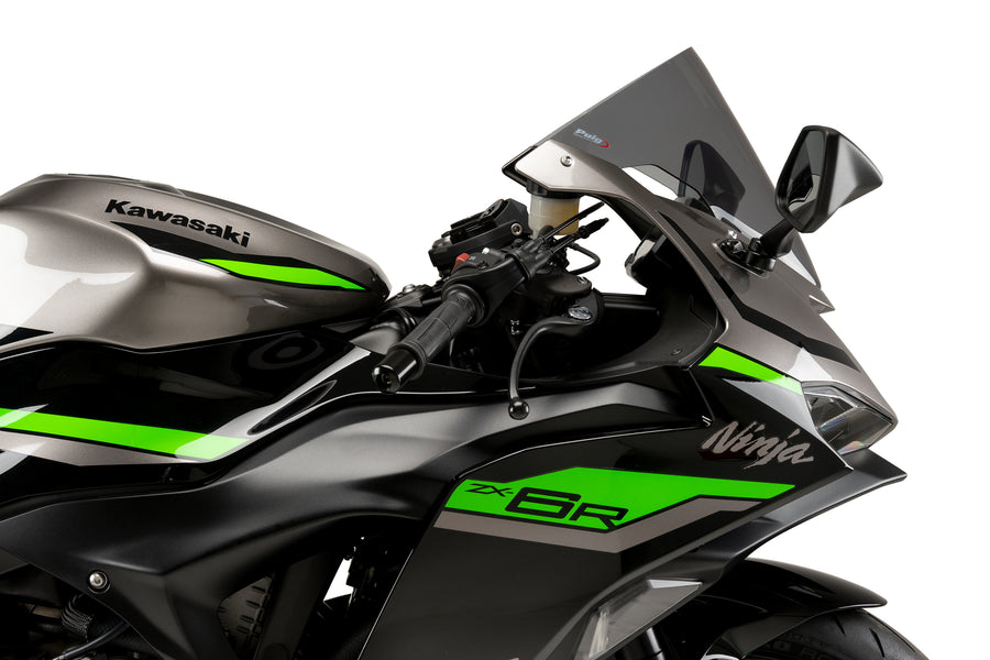 KAWASAKI ZX-6R NINJA [2025] – obrazovka R-Racer – matná černá