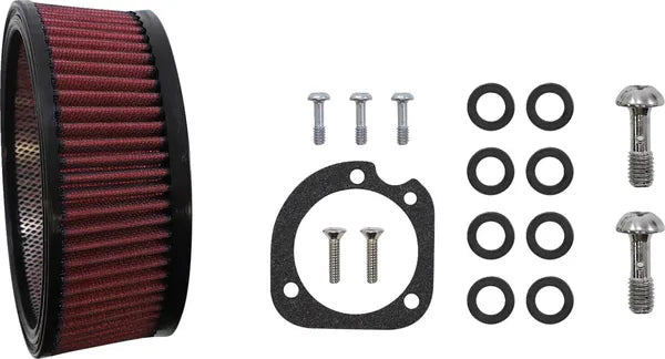 Harley-Davidson XL 883 L Sportster SuperLow [2020] - Air Stinger Stealth Luftfiltersatz – Oberfläche: Verchromt – Bild 8