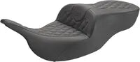 Harley Davidson Flhtcui [SADDLEMEN] – sedadlo Roadsofa™ Lattice Stitch