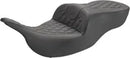 Harley Davidson Flhtcui [SADDLEMEN] – sedadlo Roadsofa™ Lattice Stitch