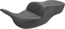Harley Davidson Flhtcui [SADDLEMEN] – sedadlo Roadsofa™ Lattice Stitch