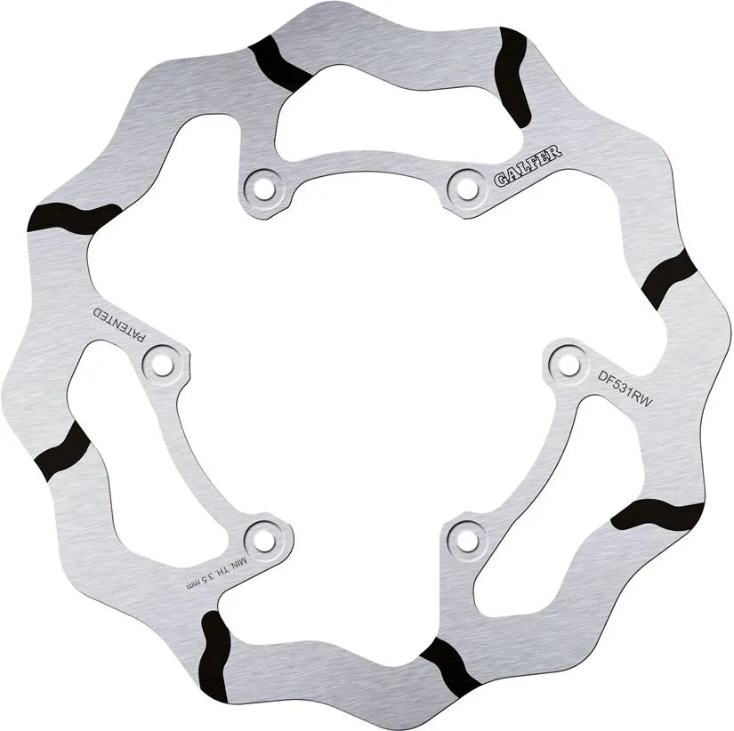 Yamaha Yz 450 F [2022-2023, 2025, 2024, 2024-2025] - BREMSSCHEIBE FIXED WAVE GROOVED OVERSIZE – Bild 1