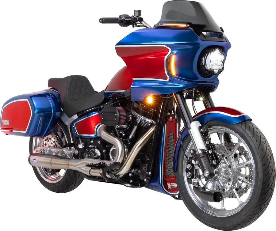 harley davidson fxlrs [CUSTOM CYCLE ENGINEERING] - 43mm trubky obrácené vidlice