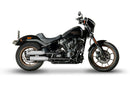 harley-davidson street bob [ZARD] – překrytý násuvný tlumič pro HD-SOFTAIL M8-2