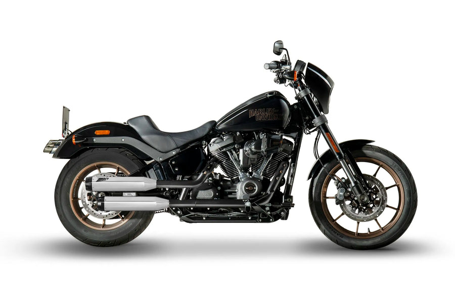harley-davidson street bob [ZARD] – překrytý násuvný tlumič pro HD-SOFTAIL M8
