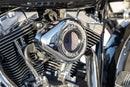 Harley-Davidson FLHTCSE 1690 EFI Electra Glide Screamin Eagle [2004] - Air Stinger Stealth Luftfiltersatz – Oberfläche: Silber – Bild 10