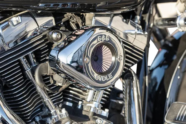 Harley-Davidson FXDBA 1584 Dyna Street Bob Limited [2013] - Air Stinger Stealth Luftfiltersatz – Oberfläche: Silber – Bild 10
