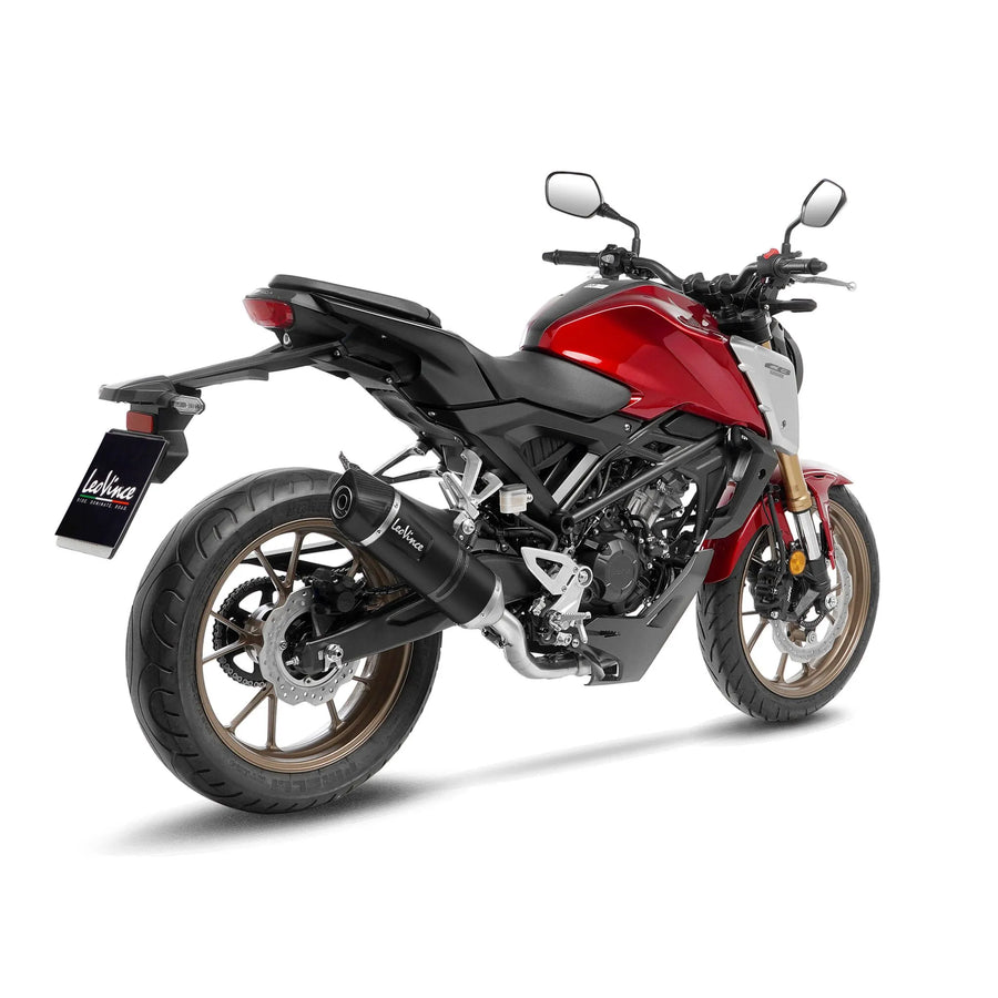 honda cb 125 [LEOVINCE] – kompletní výfukový systém LV One Evo Black Edition