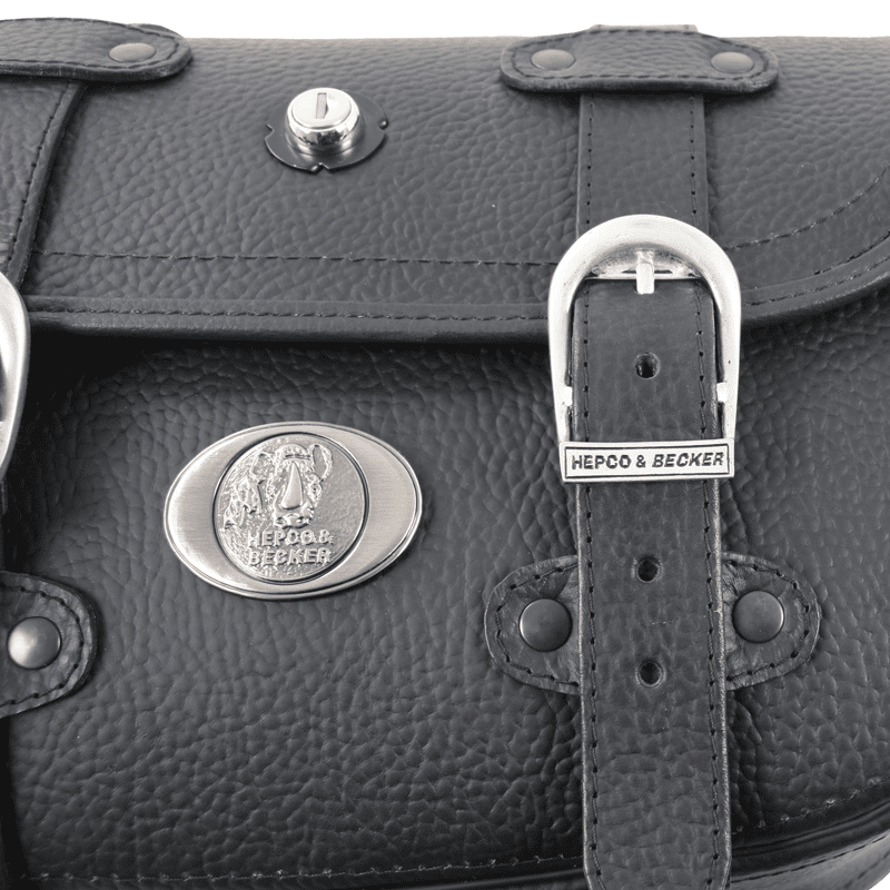Brašna na motorku [Hepco & Becker] - Leather Liberty – držák na tubus