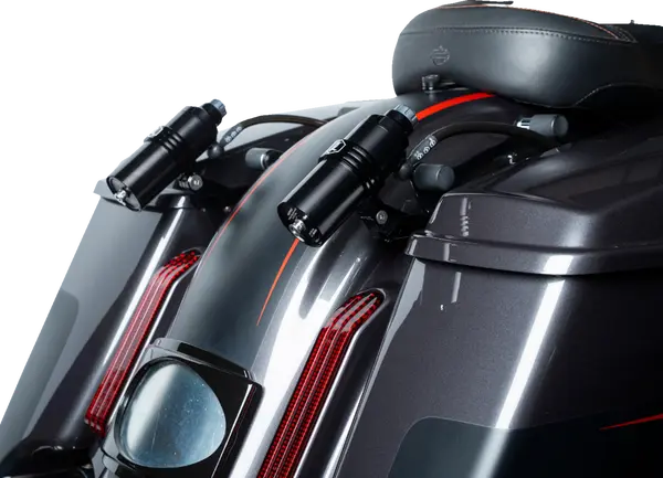 Harley-Davidson FLHRXS 1868 Road King Special 114 [2025] - REVO ARC Billet Remote Reservoir Außenhalterungen – Bild 5