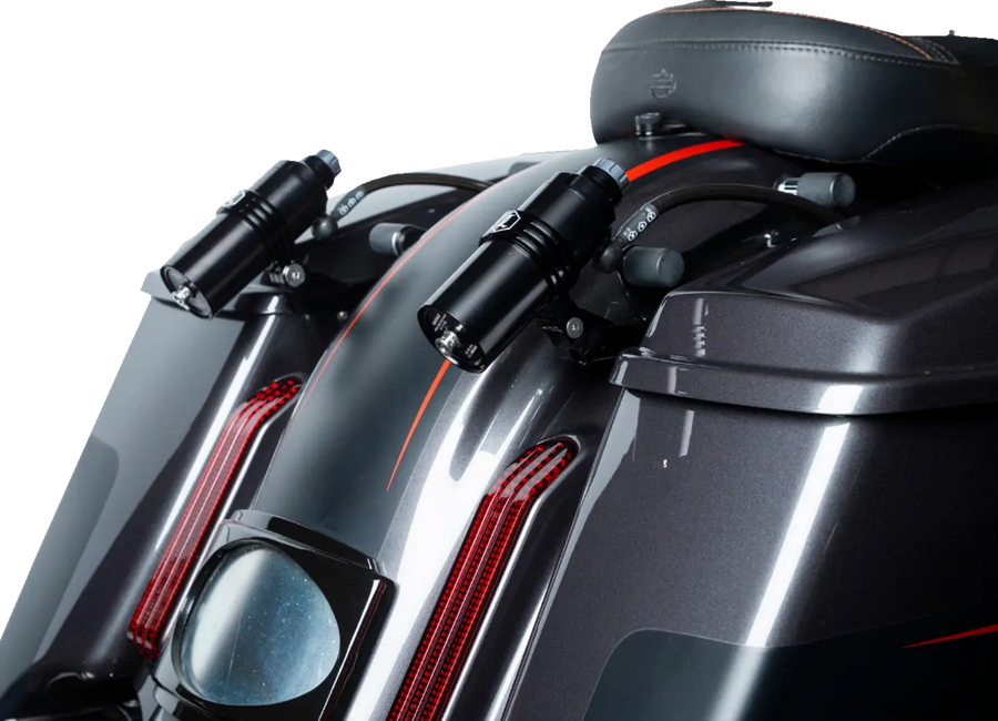 Harley-Davidson FLHXSE 1977 Street Glide CVO 121 [2024-2025] - REVO ARC Billet Remote Reservoir Außenhalterungen – Bild 2