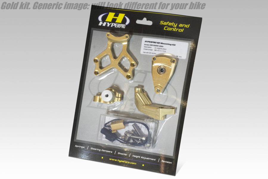 Bmw S 1000 RR [HYPERPRO] – Lenkungsdämpfer-Montagesatz, Gold (MK-BM10-O002)