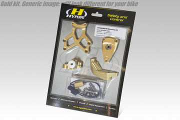 Bmw F 800 GT, F 800 R +2 [HYPERPRO] – Lenkungsdämpfer-Montagesatz, Gold (MK-BM08-O001)