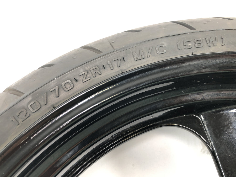 Yamaha YZF 750 R 4HN [1995] - Přední ráfek kolo 17xMT3.50 s pneu 120/70 ZR17