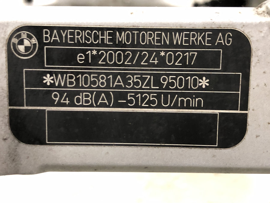 BMW K 1200 S K12S [2005] - Rám hlavního rámu s papíry