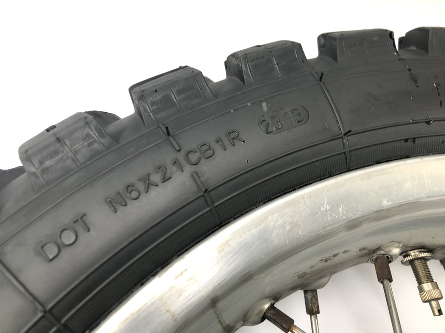 BMW F 650 GS R13 [2000] - paprskové kolo zadního ráfku 3,00 x 17"