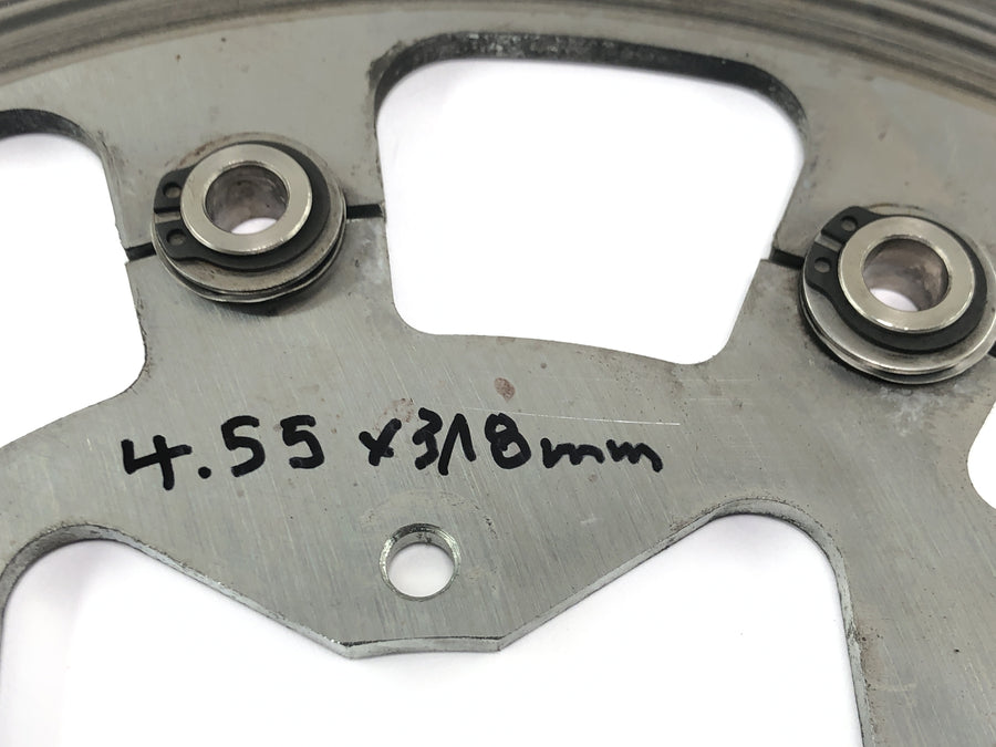 Honda NSR 125 JC20 [1991] - přední brzdový kotouč 4,55 x 318 mm plovoucí