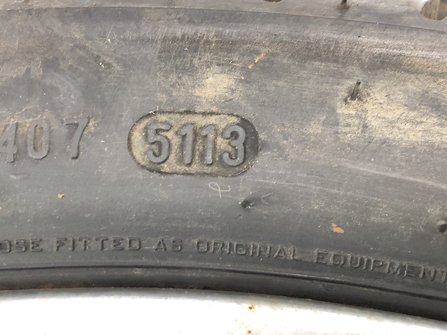 Yamaha XVS 650 Drag Star VM03 [2001] - ráfky předního kola mluvily s brzdovým kotoučem 19 palců