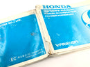 Honda VFR 800 FI RC46 [1999] - Manuál pro majitele Manuál pro řidiče Manuál pro majitele-3
