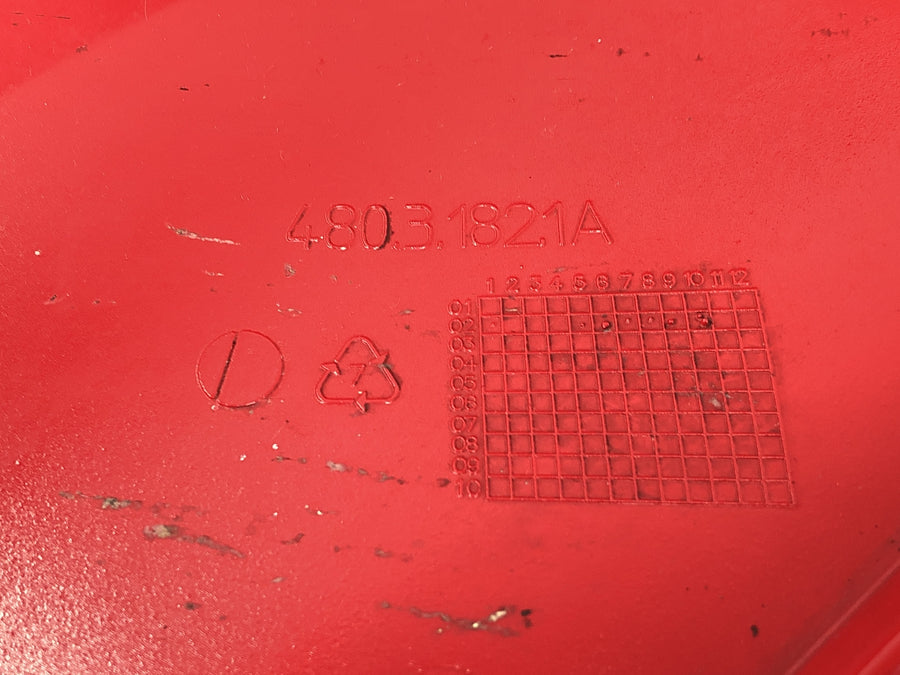 Ducati 999 H4 [2003] - Boční oplášťování levého pláště výpočtu dílu