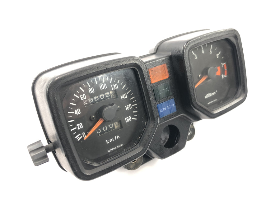 Honda FT 500 PC07 [1983] - Jednotka rychloměru kokpit přístrojová konzola rychloměr tachometr