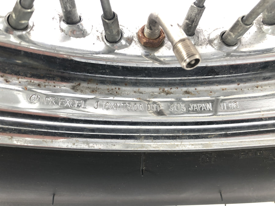 Kawasaki VN 1500 Classic VNT50D [2001] - Přední kol RIM paprsky pneumatiky kol 3,00 x 16 "