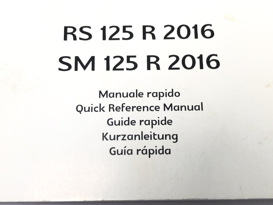 SWM RS 125 R B2 [2020] - Návod k obsluze