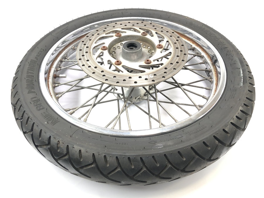 Yamaha XVS 650 Drag Star VM03 [2001] - ráfky předního kola mluvily s brzdovým kotoučem 19 palců
