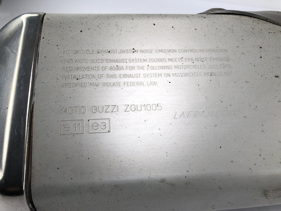 Moto Guzzi Stelvio 1200 4V [2009] - Výstupní výstupní systém výfukových plynů