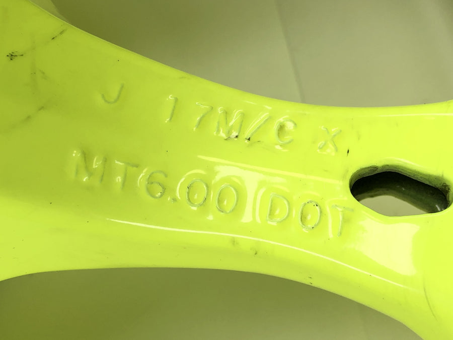 Suzuki GSX R 1000 WVB6 K6 [2006] - ráfek zadního kola neonově žlutý 6,00 x 17"