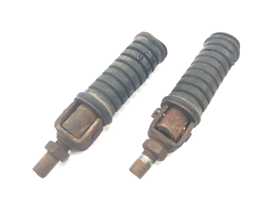 Yamaha DT 175 2K4 [1982] - Stupačky, sloupkové stupačky, skládací pár