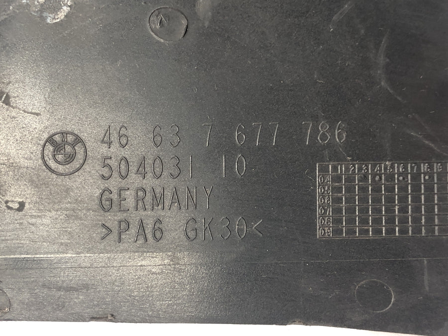 BMW K 1200 S K12S [2005] - Vnitřní obložení kokpitu Vnitřní obložení kokpitu