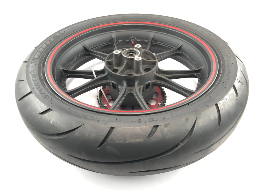 SWM SM 125 R [2018] - Ráfkové kolo zadního kola kompletní kolo s řetězovým kolem