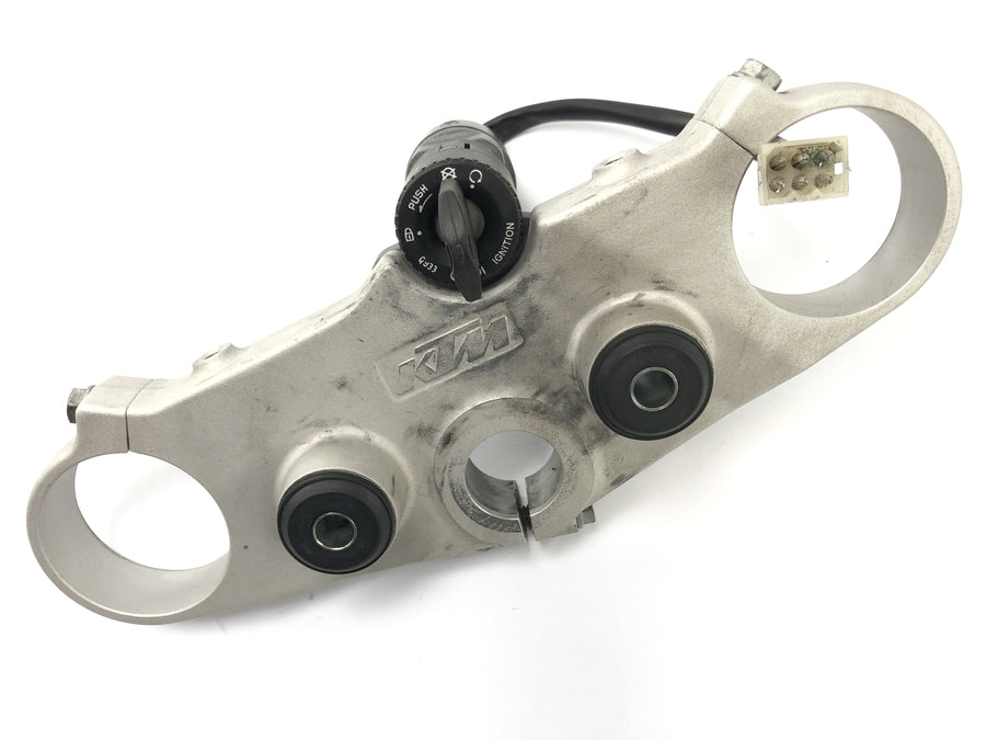 KTM 690 SM Prestige [2007] - Fork Bridge nahoře s krytem zámku zapalování zapalování