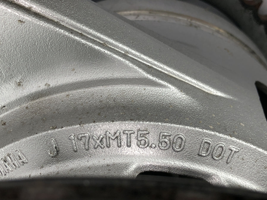 Yamaha GTS 1000 4FV [1997] - Ráfek zadního kola s brzdovým kotoučem a pastorkem