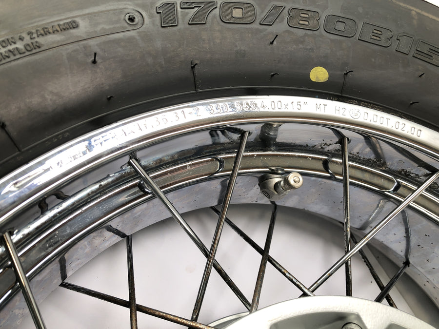 BMW R 850 C 259C [1999] - RIM zadního kola Payke Wheel 4,00x15 palců