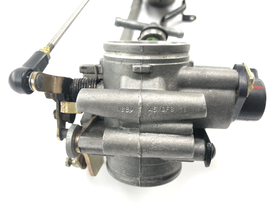 Moto Guzzi V11 Sport [1999] - Systém vstřikování škrticí klapky škrticí klapky