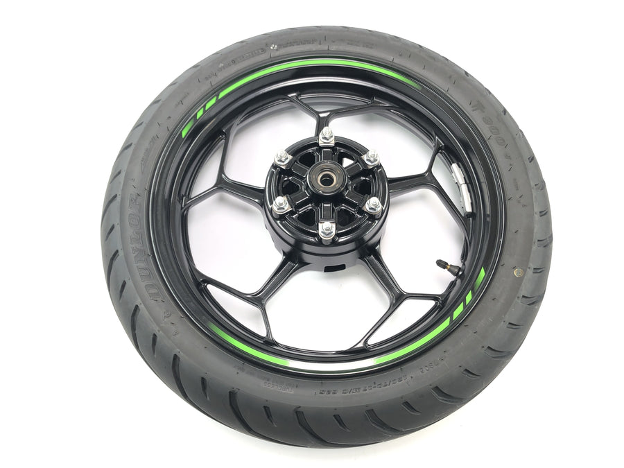 Kawasaki ninja 125 bx125b [2024] - ráfky pneumatiky zadního kola hliníku