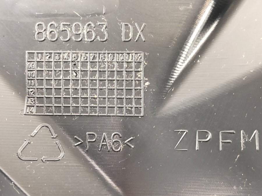 Aprilia SX 125 KX1 [2020] - Boční panel krytu rámu vlevo a vpravo