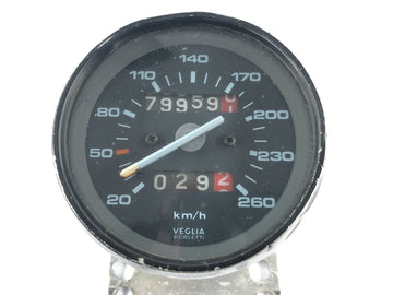 Moto Guzzi 850 Le Mans 3 VF [1986] - tacho kokpita najetých kilometrů - 0